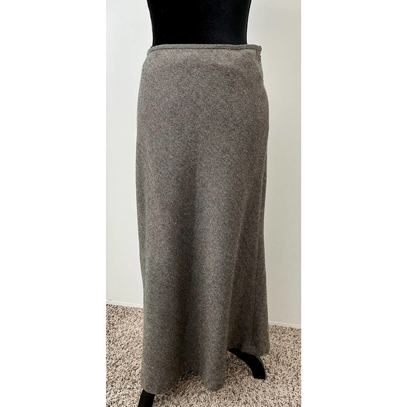 Ralph Lauren Collection Cashmere Herringbone Skirt - Size 8 - Picture 3 of 7